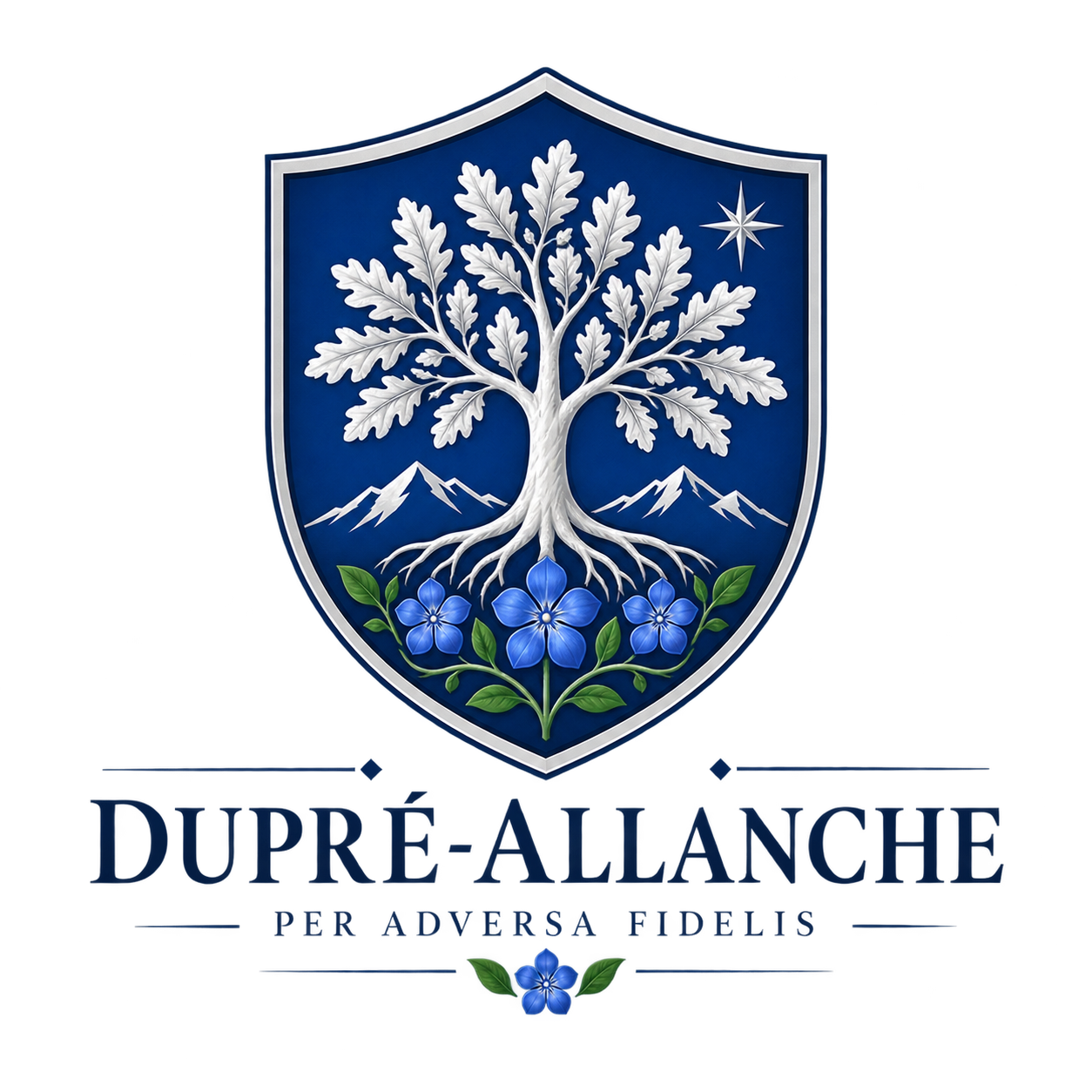 Armoirie familiale Dupré-Allanche